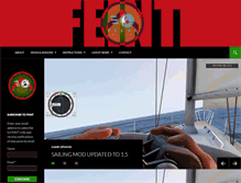 Tablet Screenshot of feintgames.com